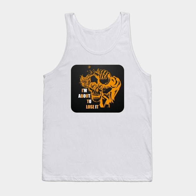 crazy scientist Tank Top by OWLS store